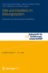 Elite und Exzellenz im Bildungssystem - 