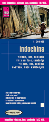 Reise Know-How Landkarte Indochina (1:1.200.000) Vietnam, Laos, Kambodscha - 