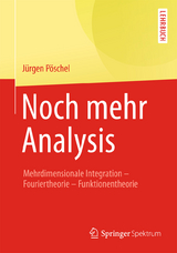 Noch mehr Analysis - J&uuml;rgen P&ouml;schel