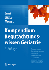 Kompendium Begutachtungswissen Geriatrie - Friedemann Ernst, Norbert L&uuml;bke, Matthias Meinck