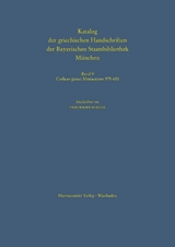 Codices graeci Monacenses 575 &ndash; 650 (Handschriften des Supplements)