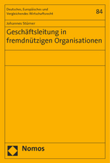 Gesch&auml;ftsleitung in fremdn&uuml;tzigen Organisationen - Johannes St&uuml;rner