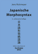 Japanische Morphosyntax - Jens Rickmeyer