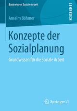 Konzepte der Sozialplanung - Anselm B&ouml;hmer