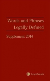 Words and Phrases Legally Defined 2014 Supplement - 