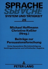 Beitr&auml;ge zur Persuasionsforschung - 