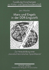 Marx und Engels in der DDR-Linguistik - Jens Wurche