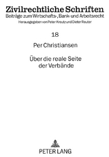 &Uuml;ber die reale Seite der Verb&auml;nde - Per Christiansen