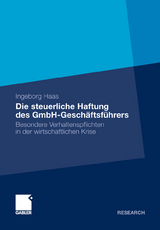 Die steuerliche Haftung des GmbH-Gesch&auml;ftsf&uuml;hrers - Ingeborg Haas
