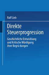 Direkte Steuerprogression - Ralf Lieb