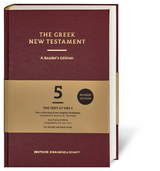 The Greek New Testament. A Reader's Edition - 