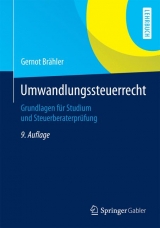 Umwandlungssteuerrecht - Gernot Br&auml;hler