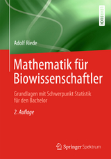 Mathematik für Biowissenschaftler - Adolf Riede