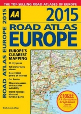 AA Road Atlas Europe 2015 - AA Publishing