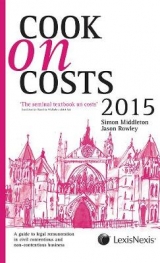 Cook on Costs 2015 - Middleton, Simon; Rowley, Master Jason