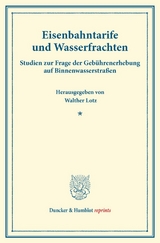 Eisenbahntarife und Wasserfrachten. - 