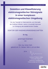 Detektion und Klassifizierung elektromagnetischer Störsignale in einer  komplexen elektromagnetischen Umgebung - Adrian Kreth