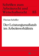 Der Leistungsma&szlig;stab im Arbeitsverhaeltnis - Florian Schiffer