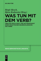 Was tun mit dem Verb? - 