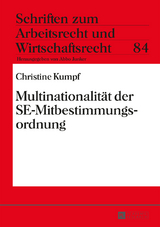 Multinationalitaet der SE-Mitbestimmungsordnung - Christine Kumpf