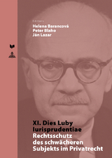 XI. Dies Luby Iurisprudentiae - 
