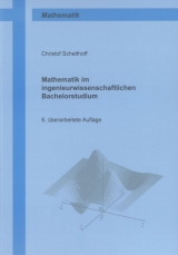 Mathematik im ingenieurwissenschaftlichen Bachelorstudium - Christof Schelthoff