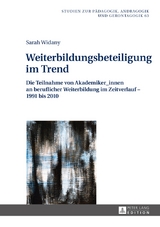 Weiterbildungsbeteiligung im Trend - Sarah Widany