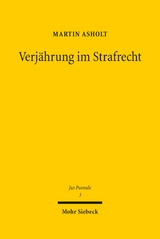 Verjährung im Strafrecht - Martin Asholt