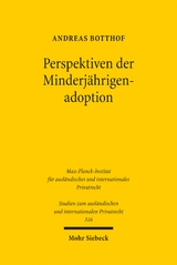 Perspektiven der Minderj&auml;hrigenadoption - Andreas Botthof