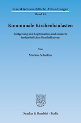 Kommunale Kirchenbaulasten. - Markus Schulten