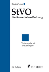 StVO Stra&szlig;enverkehrs-Ordnung - 