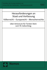 Herausforderungen an Staat und Verfassung - 