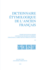 Dictionnaire &eacute;tymologique de l&rsquo;ancien fran&ccedil;ais (DEAF). Buchstabe F. Fasc 2 - 