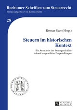 Steuern im historischen Kontext - 