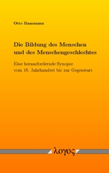 Die Bildung des Menschen und des Menschengeschlechtes - Otto Hansmann