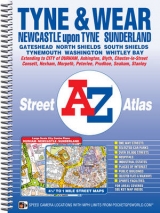 Tyne and Wear A-Z Street Atlas (spiral) - A-Z Maps