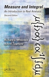 Measure and Integral - Wheeden, Richard; Wheeden, Richard L.; Zygmund, Antoni