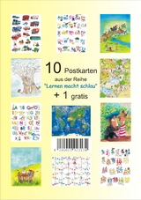 10 Postkarten aus der Reihe "Lernen macht schlau"