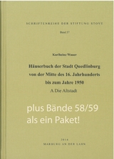 3 Bde. H&auml;userbuch der Stadt Quedlinburg von der Mitte des 16. Jahrhunderts bis zum Jahre 1950 - Karlheinz Wauer