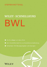 Wiley-Schnellkurs BWL - Steffen Wettengl