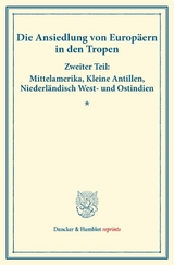 Die Ansiedlung von Europ&auml;ern in den Tropen.