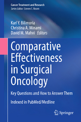 Comparative Effectiveness in Surgical Oncology - 
