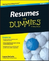 Resumes For Dummies - Decarlo, Laura