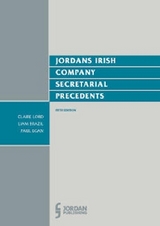 Jordan Publishing Irish Company Secretarial Precedents - Egan, Paul; Lord, Claire; Brazil, Liam