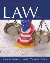 Introduction to Law - Hames, Joanne; Ekern, Yvonne