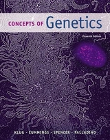 Concepts of Genetics - Klug, William S.; Cummings, Michael R.; Spencer, Charlotte A.; Palladino, Michael A.