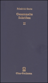 Gesammelte Schriften - Friedrich Gentz