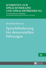 Sprachf&ouml;rderung bei demenziellen St&ouml;rungen - Berthold Simons