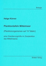 Planktontafeln Mittelmeer - Helge K&ouml;rner