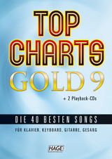 Top Charts Gold 9 + 2 Playback CDs - 